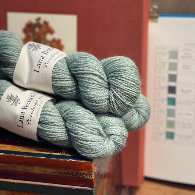 Plantefarget garn: Gotlandsull / Corriedale 50 g