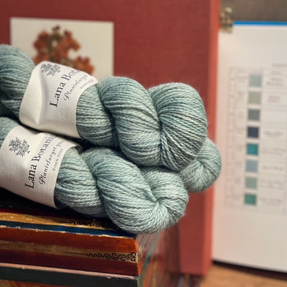 Plantefarget garn: Gotlandsull / Corriedale 50 g
