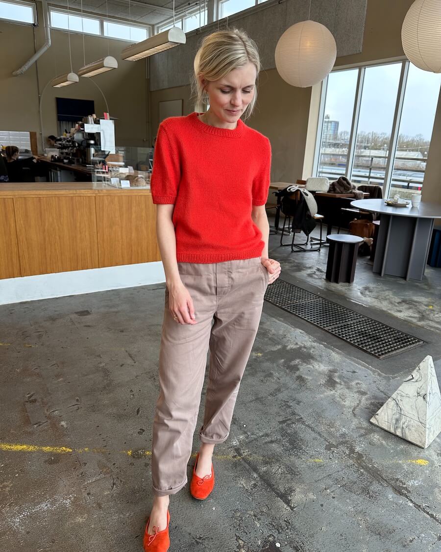 PetiteKnit Poppy Tee dame