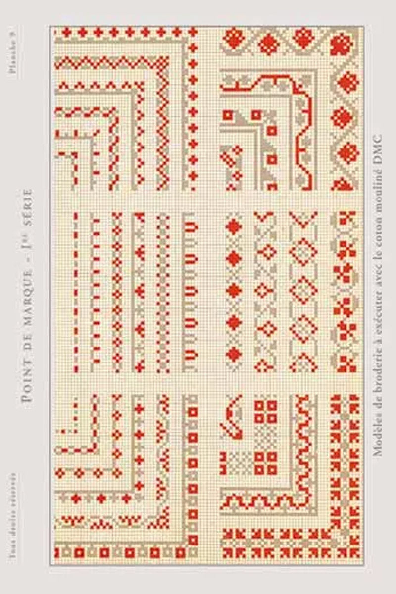 Maison Sajou & DMC historiske broderimønstre