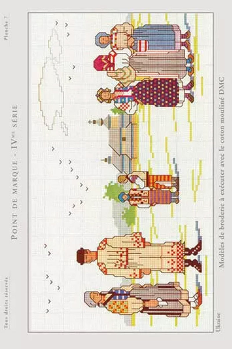 Maison Sajou & DMC historiske broderimønstre