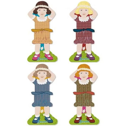 Maison Sajou Little Girls trådkort