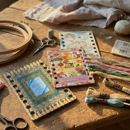 Maison Sajou Organiseringskort broderitråd