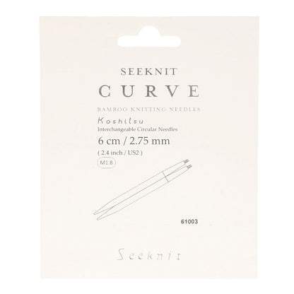 SeeKnit Curve pinnespisser 6 cm