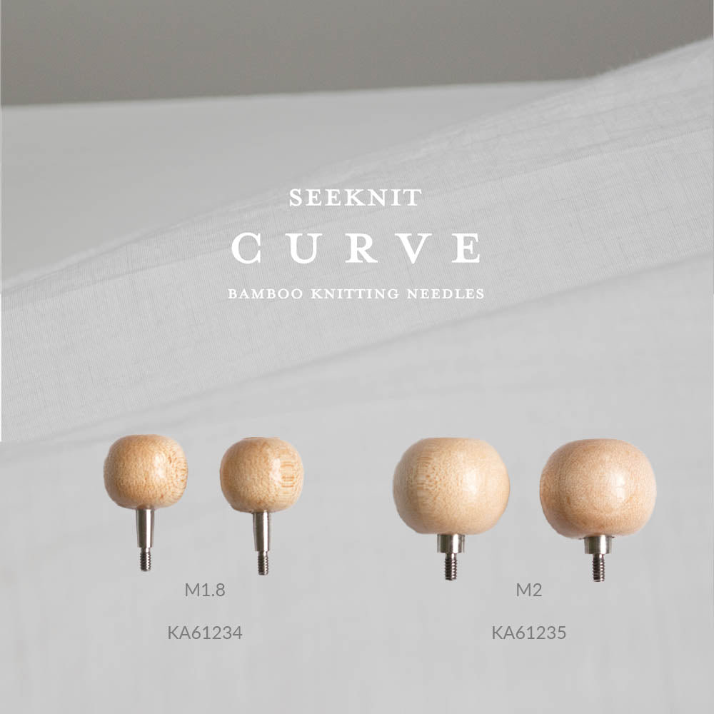 SeeKnit Curve stoppers i tre