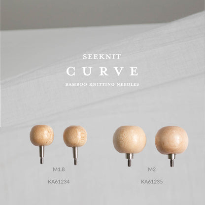 SeeKnit Curve stoppers i tre