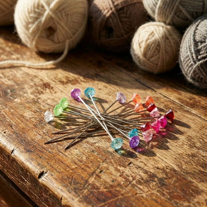 SeeKnit Knappenåler 10 stk farger