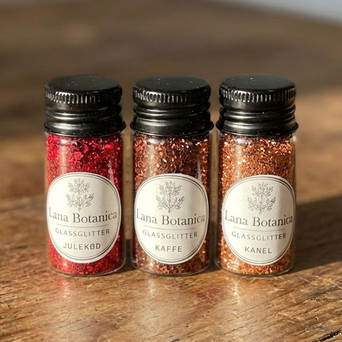 Glassglitter sett