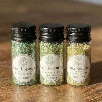 Glassglitter sett