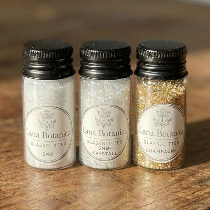 Glassglitter sett