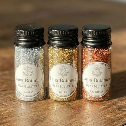 Glassglitter sett