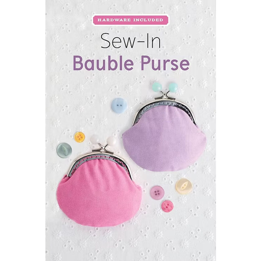 Zakka Workshop: Sew-In Bauble Purse Kit