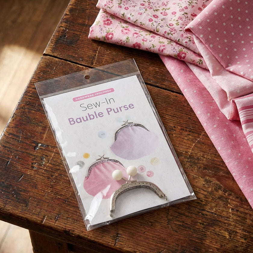 Zakka Workshop: Sew-In Bauble Purse Kit