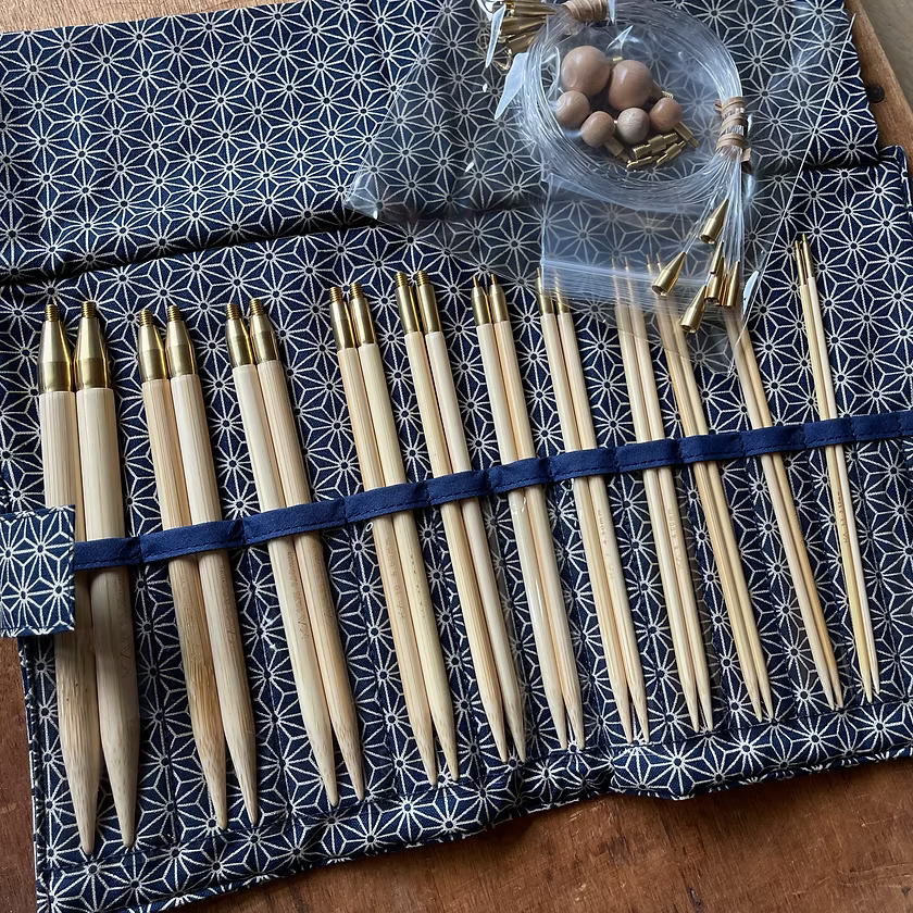 SeeKnit Shirotake pinnesett 14 cm