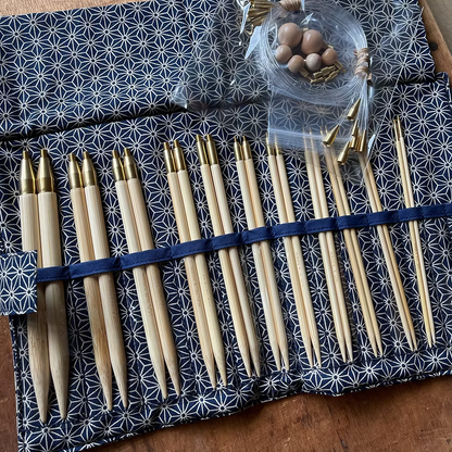SeeKnit Shirotake pinnesett 14 cm