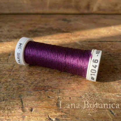 Soie de Paris broderitråd 100% silke enkeltfarger
