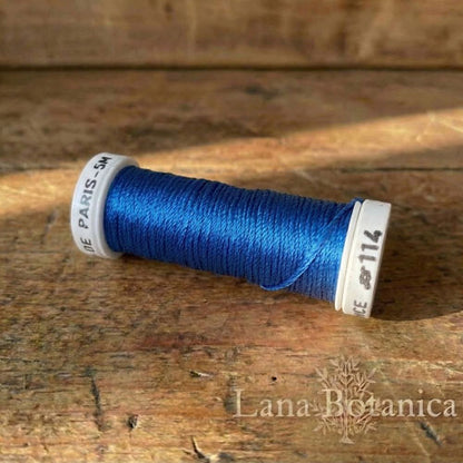 Soie de Paris broderitråd 100% silke enkeltfarger