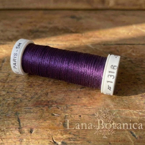 Soie de Paris broderitråd 100% silke enkeltfarger