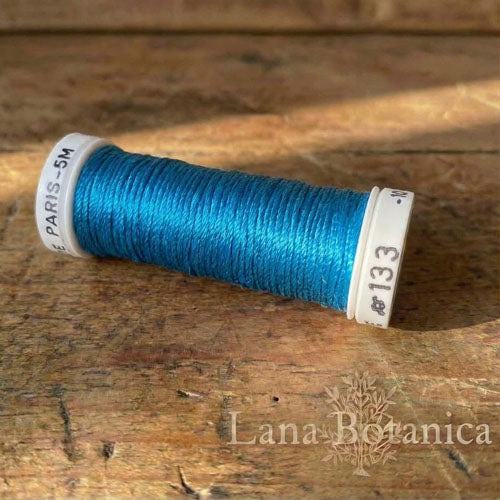 Soie de Paris broderitråd 100% silke enkeltfarger