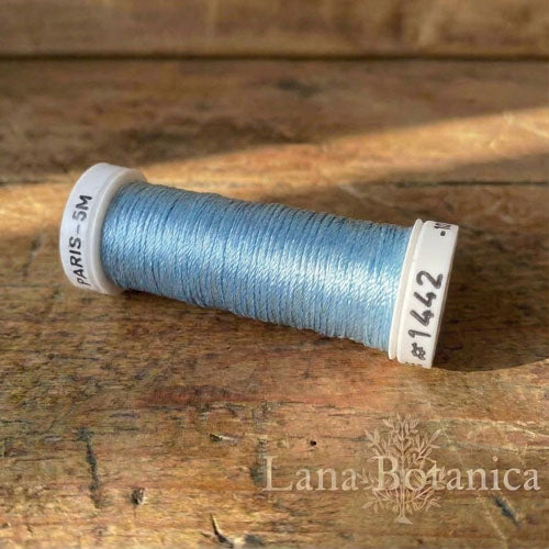 Soie de Paris broderitråd 100% silke enkeltfarger