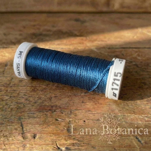 Soie de Paris broderitråd 100% silke enkeltfarger
