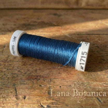 Soie de Paris broderitråd 100% silke enkeltfarger