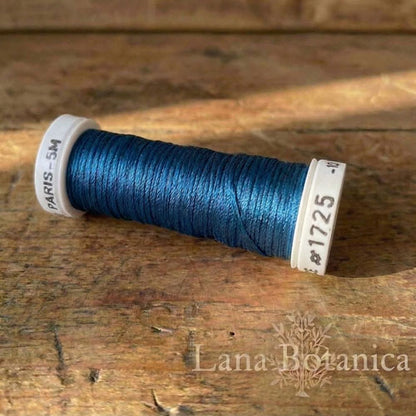 Soie de Paris broderitråd 100% silke enkeltfarger