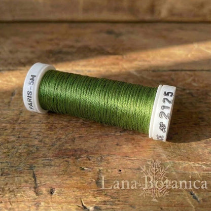 Soie de Paris broderitråd 100% silke enkeltfarger