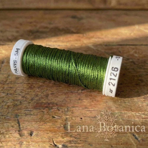 Soie de Paris broderitråd 100% silke enkeltfarger