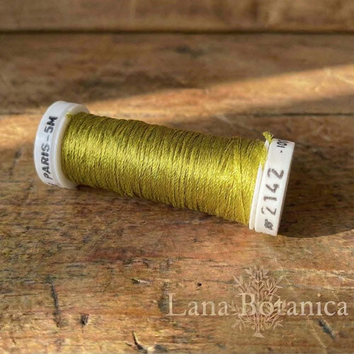Soie de Paris broderitråd 100% silke enkeltfarger