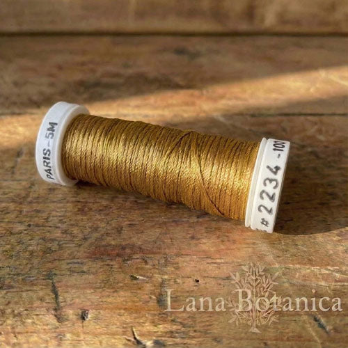 Soie de Paris broderitråd 100% silke enkeltfarger