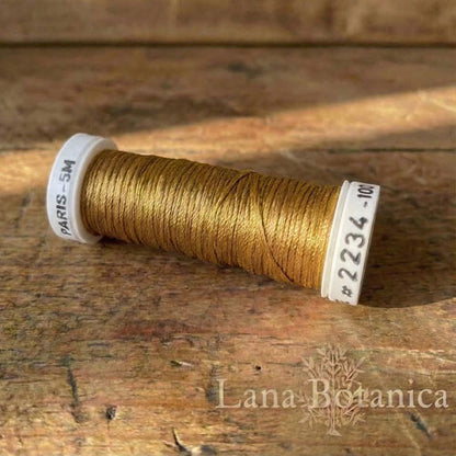 Soie de Paris broderitråd 100% silke enkeltfarger