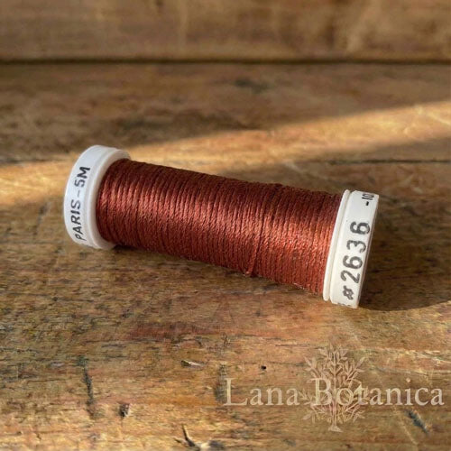 Soie de Paris broderitråd 100% silke enkeltfarger