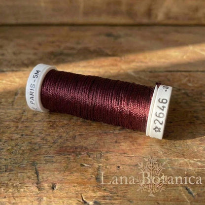 Soie de Paris broderitråd 100% silke enkeltfarger