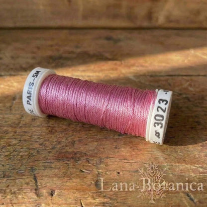 Soie de Paris broderitråd 100% silke enkeltfarger