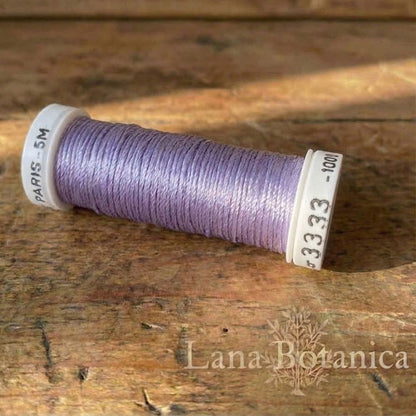 Soie de Paris broderitråd 100% silke enkeltfarger