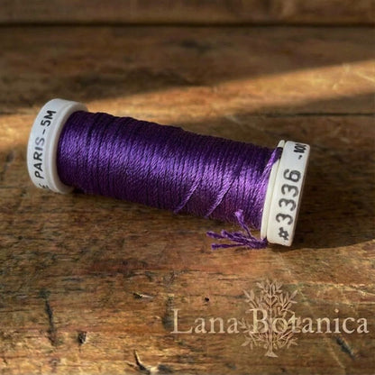 Soie de Paris broderitråd 100% silke enkeltfarger