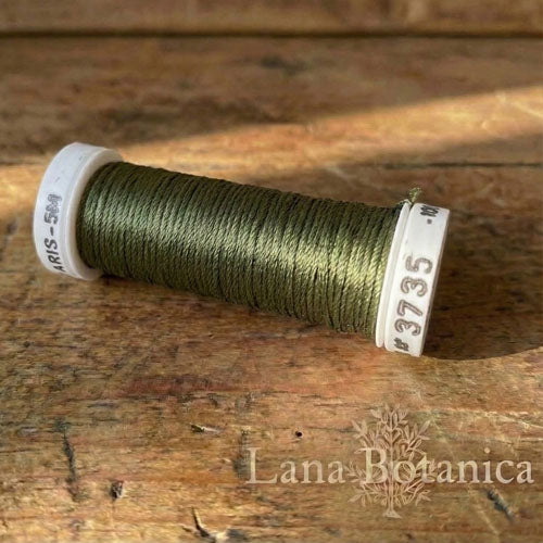 Soie de Paris broderitråd 100% silke enkeltfarger