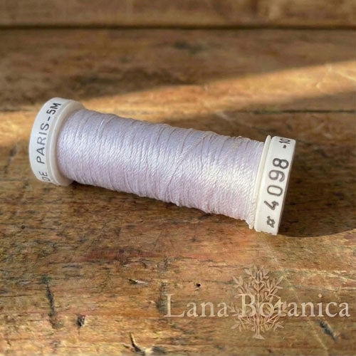 Soie de Paris broderitråd 100% silke enkeltfarger