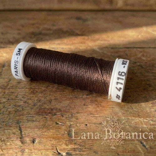 Soie de Paris broderitråd 100% silke enkeltfarger