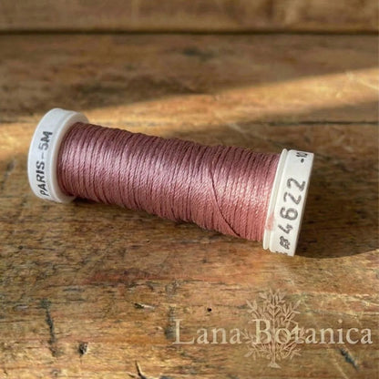 Soie de Paris broderitråd 100% silke enkeltfarger