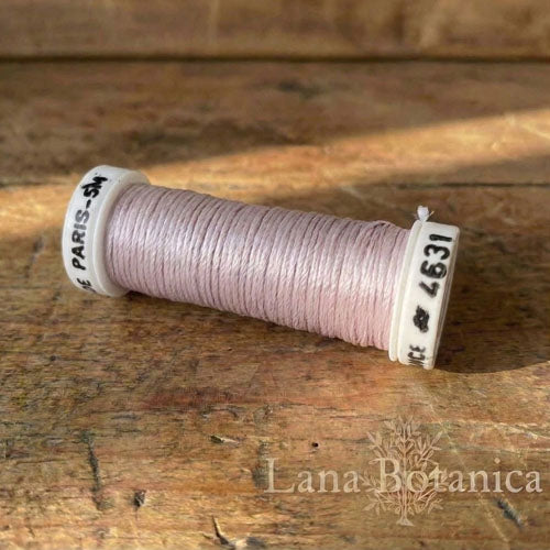 Soie de Paris broderitråd 100% silke enkeltfarger