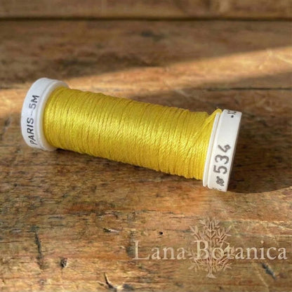 Soie de Paris broderitråd 100% silke enkeltfarger