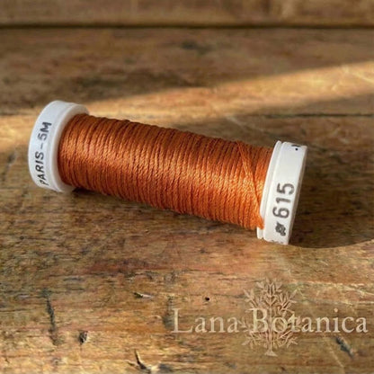 Soie de Paris broderitråd 100% silke enkeltfarger