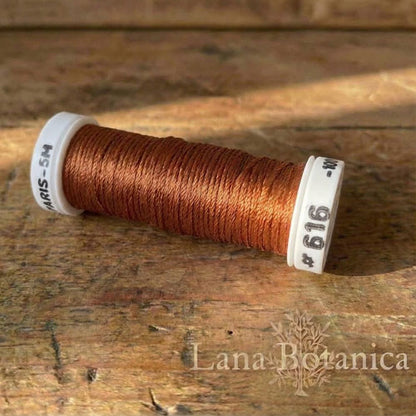 Soie de Paris broderitråd 100% silke enkeltfarger