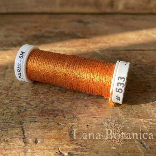 Soie de Paris broderitråd 100% silke enkeltfarger