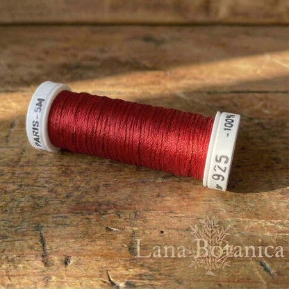 Soie de Paris broderitråd 100% silke enkeltfarger