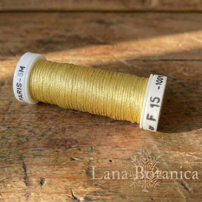 Soie de Paris broderitråd 100% silke enkeltfarger