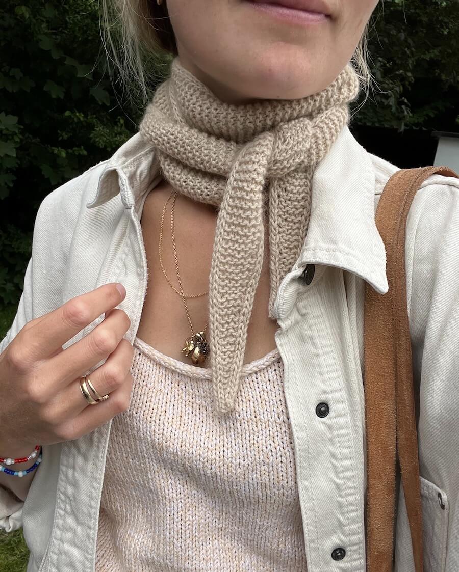PetiteKnit Sophie Scarf liten/stor