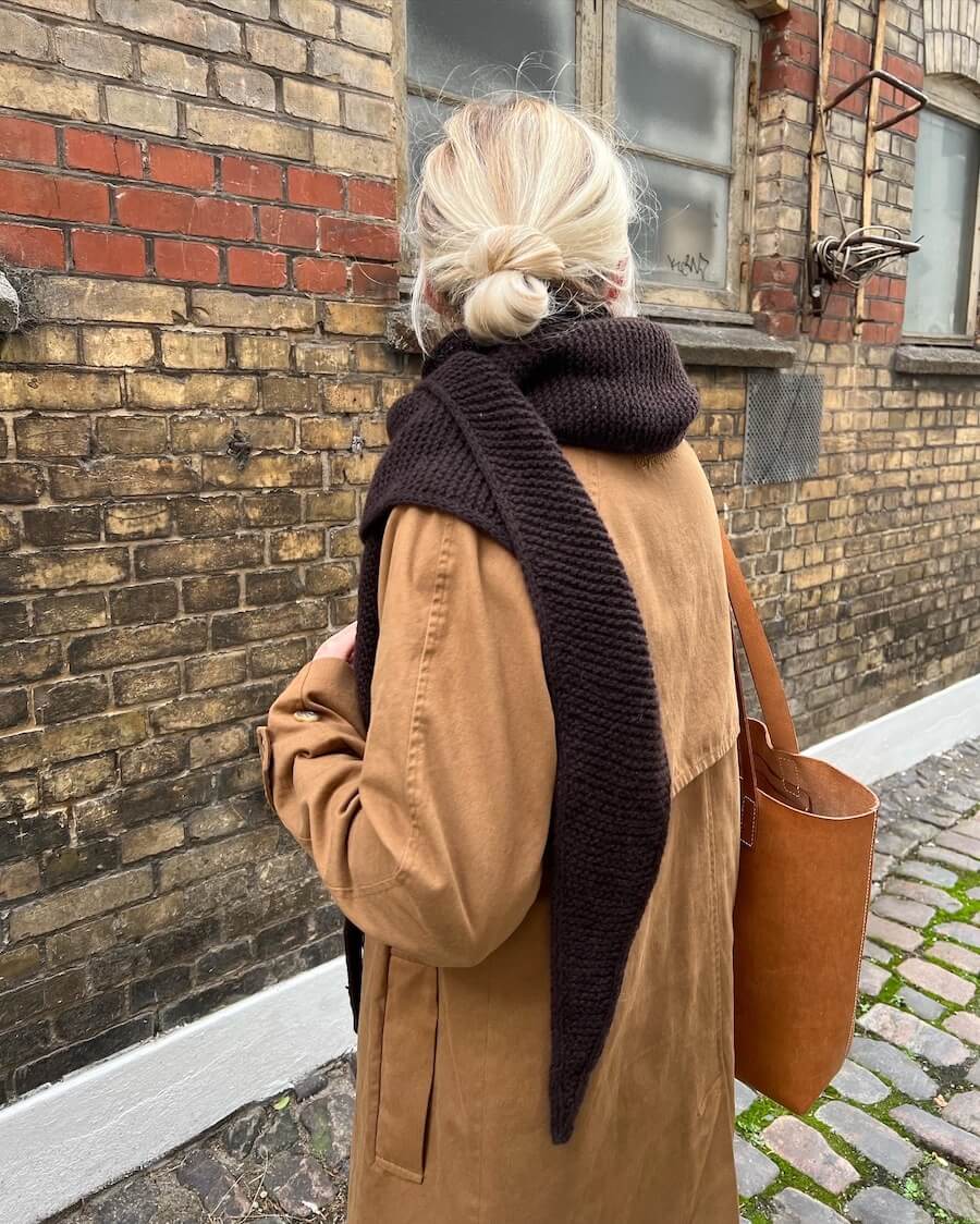 PetiteKnit Sophie Shawl S-L